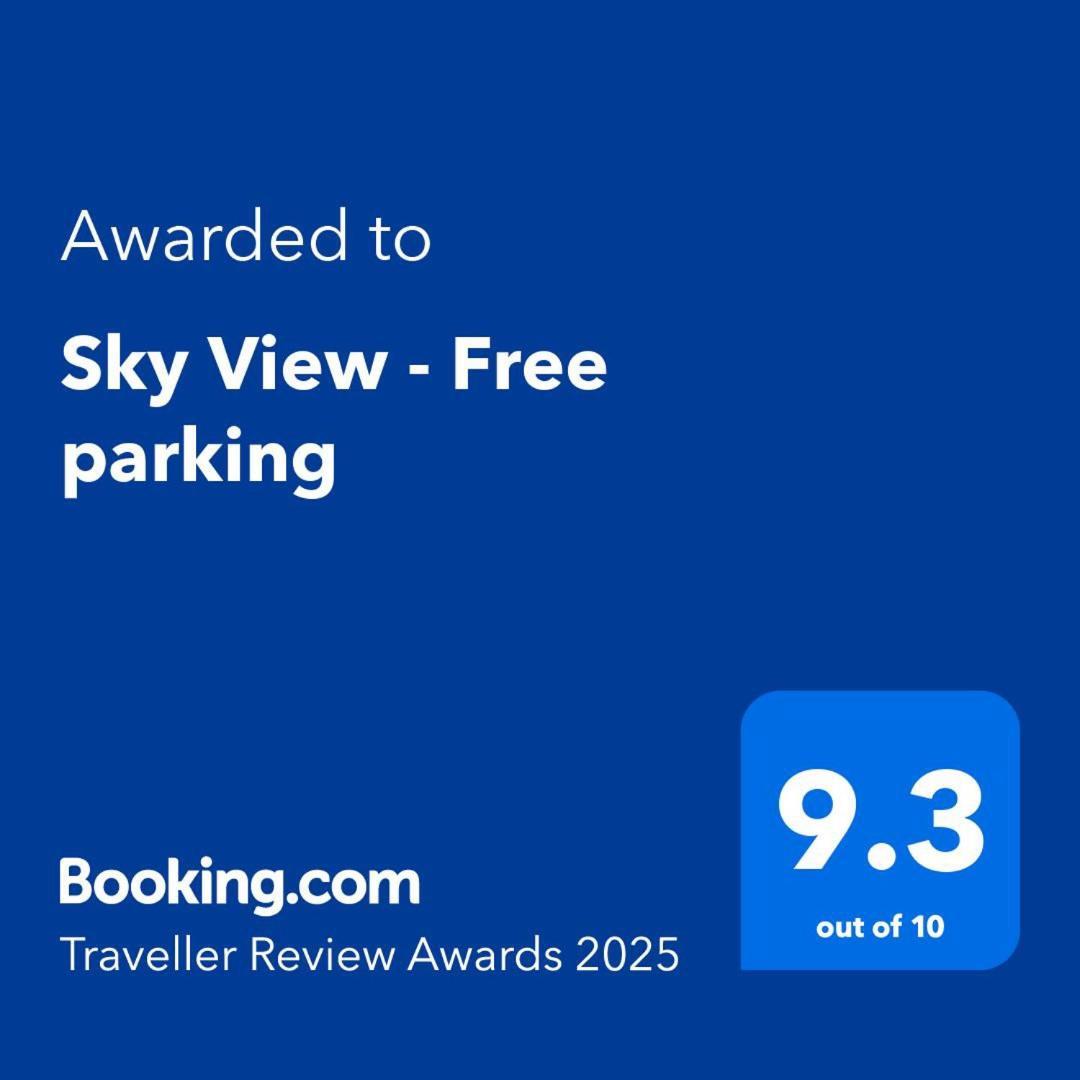 Sky View - Free Parking Leilighet Iasi Eksteriør bilde